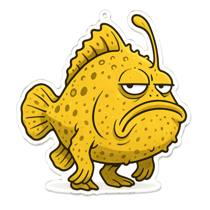 アクリルキーホルダー - 100 x 100 (mm)