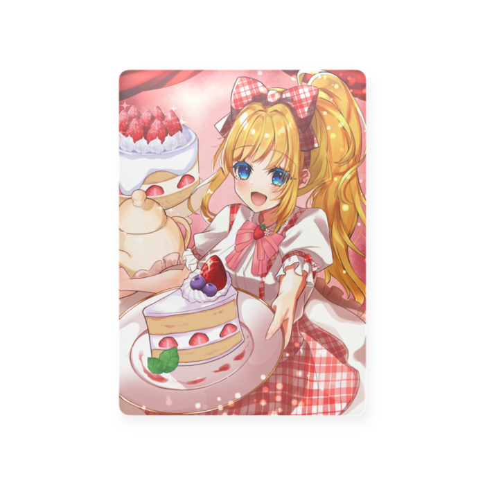トレーディングカード【ショートケーキ＆豆大福】