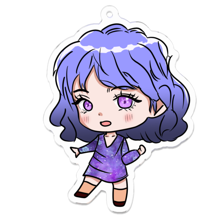 アクリルキーホルダー - 70 x 70 (mm)