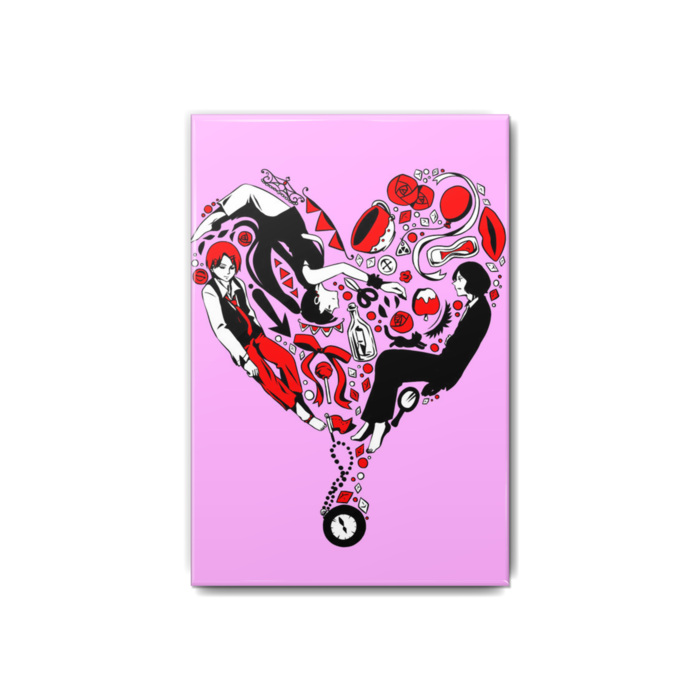 缶バッジ - 54x80mm