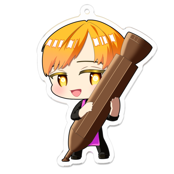 アクリルキーホルダー - 70 x 70 (mm)