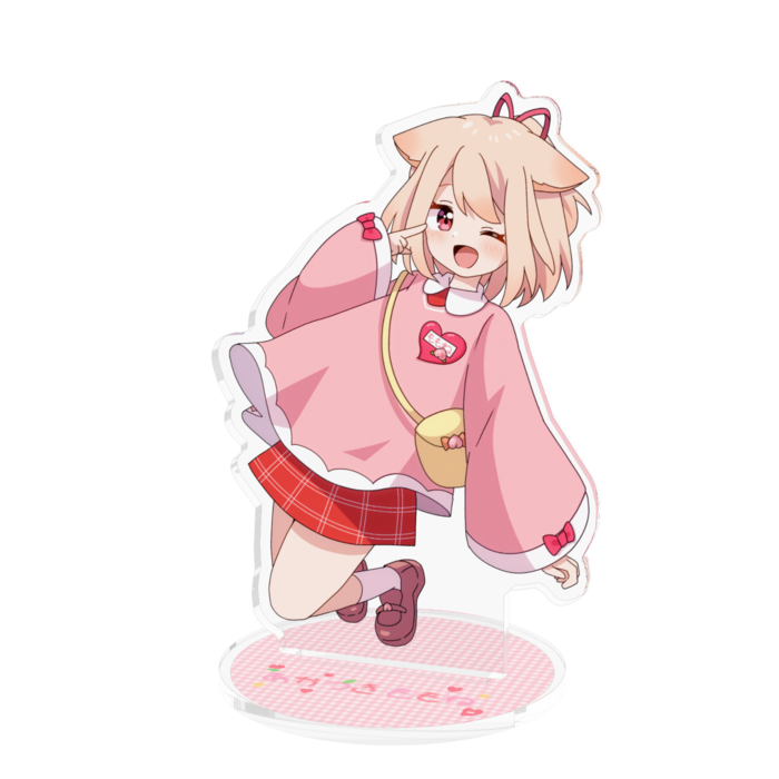帽子なしうぃんく - 100x100mm