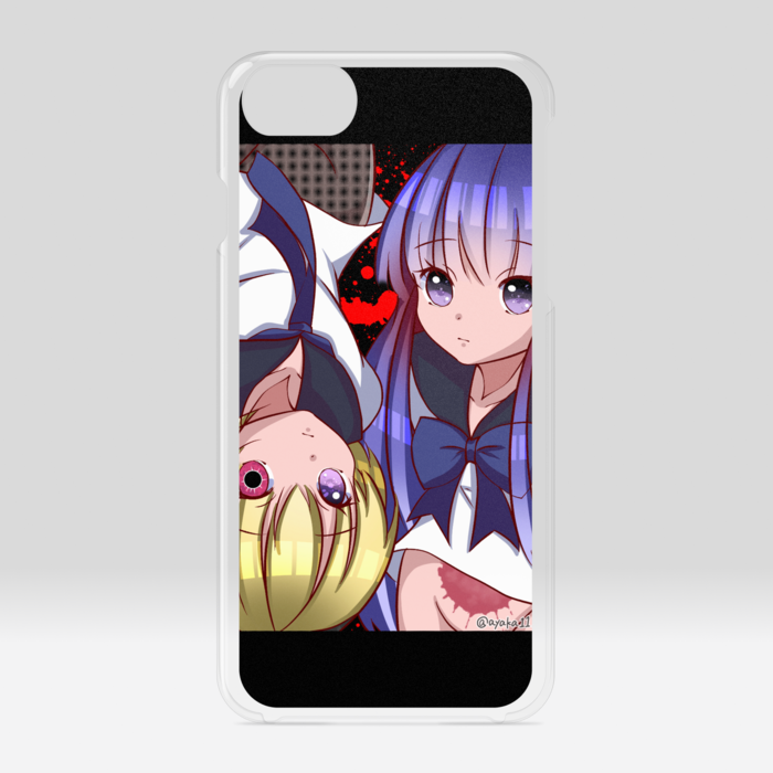 ひぐらしのなく頃に業 古手梨花 北条沙都子 クリアiphoneケース Iphone 6 7 8 Se2 Ayaka11 25 Booth
