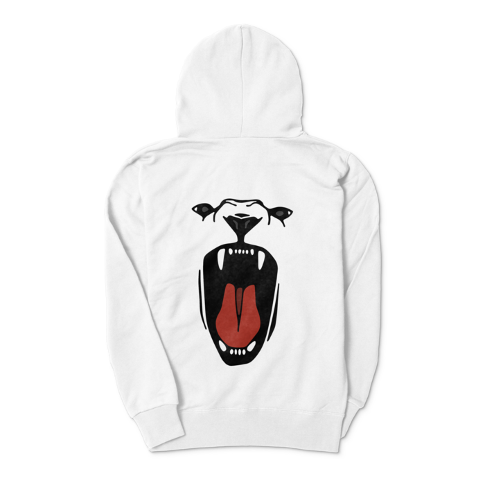 ジップパーカー - S - 背面(1)