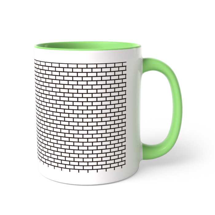 ツートンカラーマグカップ - 直径 8.2cm / 高さ 9.5cm