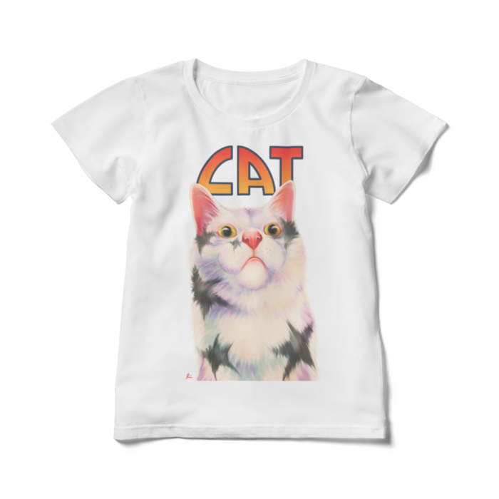 レディースTシャツ - L - 白(1)
