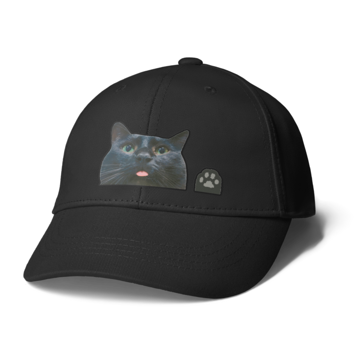 キャップ - ブラック