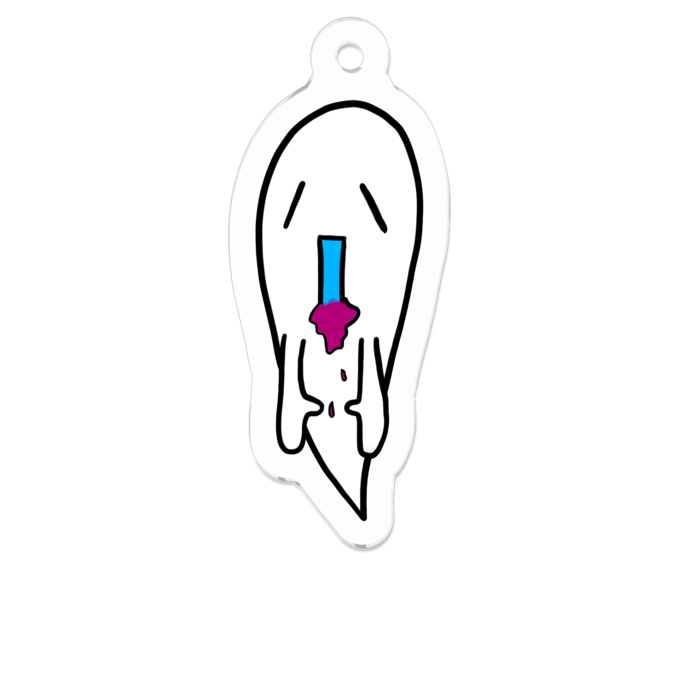 アクリルキーホルダー - 50 x 50 (mm)