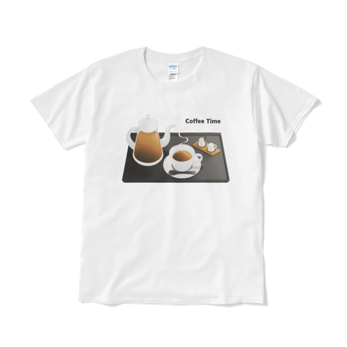 Tシャツ短納期　白色　L