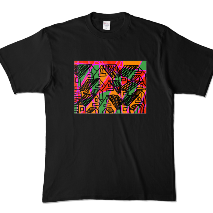 カラーTシャツ - XL - ブラック (濃色)