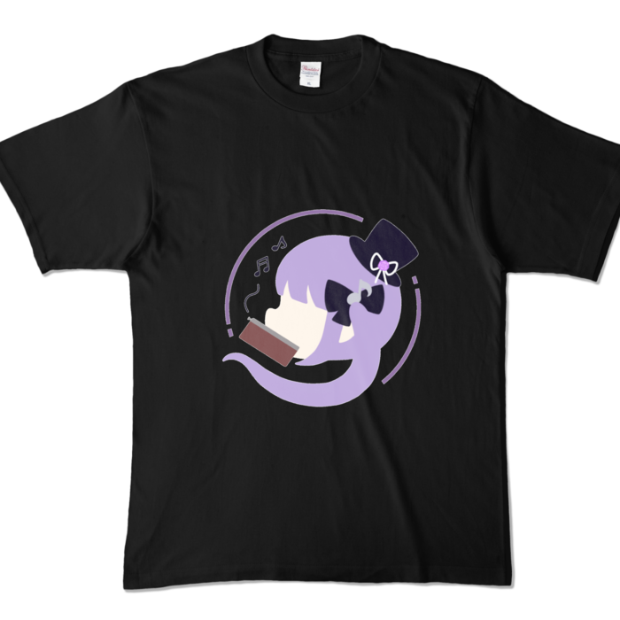 カラーTシャツ - XL - ブラック(ロゴカラー)