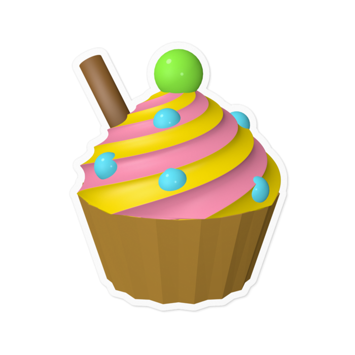 ステッカー - 100 x 100 (mm)