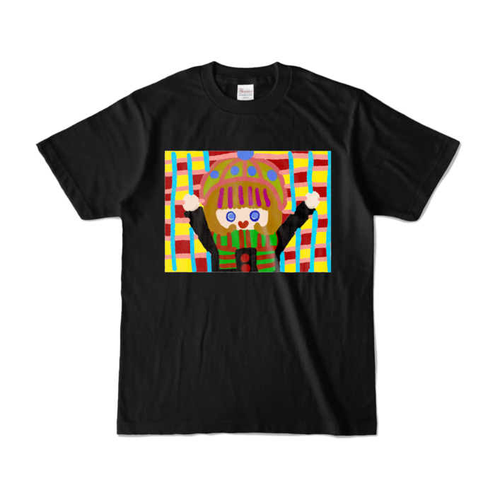 カラーTシャツ - S - ブラック (濃色)