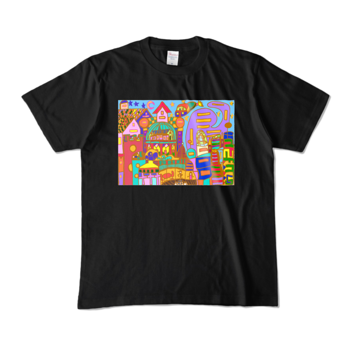 カラーTシャツ - M - ブラック (濃色)