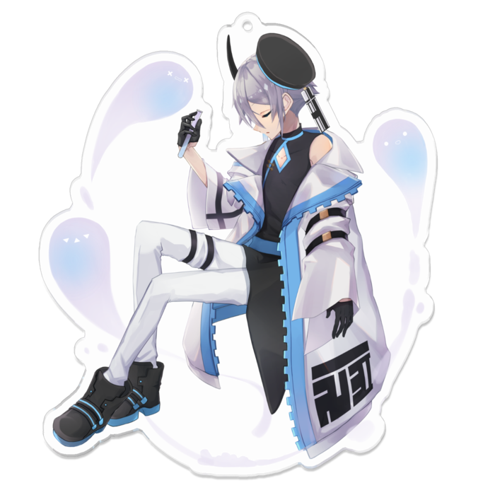 アクリルキーホルダー - 100 x 100 (mm)