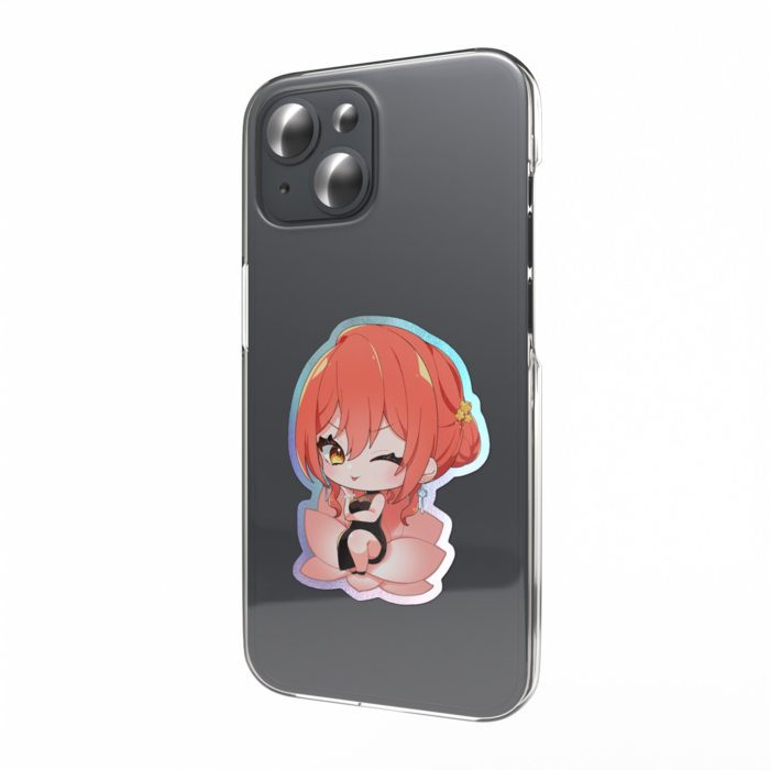 オーロラスマホステッカー - W55 × H91mm 以内