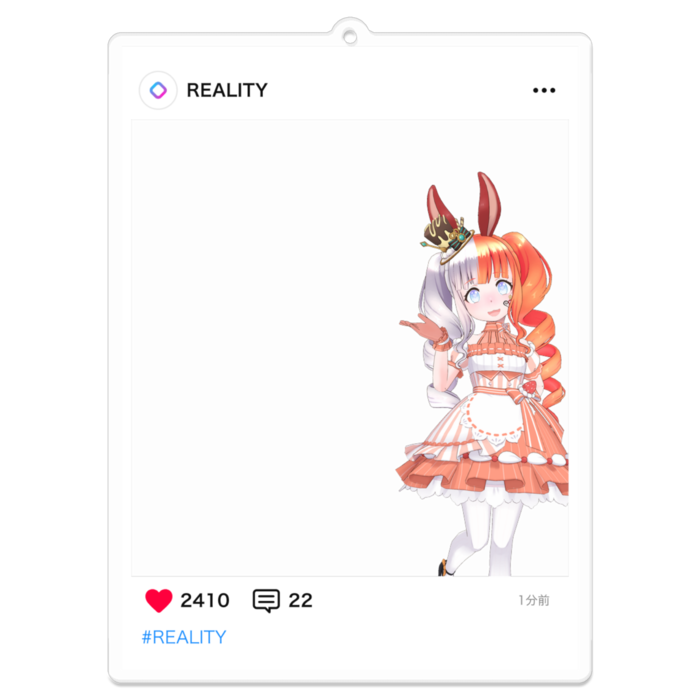 アクリルキーホルダー - 100 x 100 (mm)