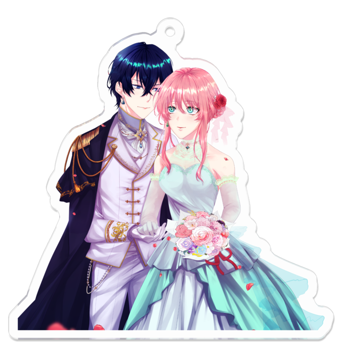 アクリルキーホルダー - 70 x 70 (mm)