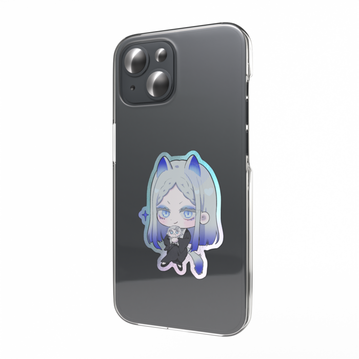 オーロラスマホステッカー - W55 × H91mm 以内