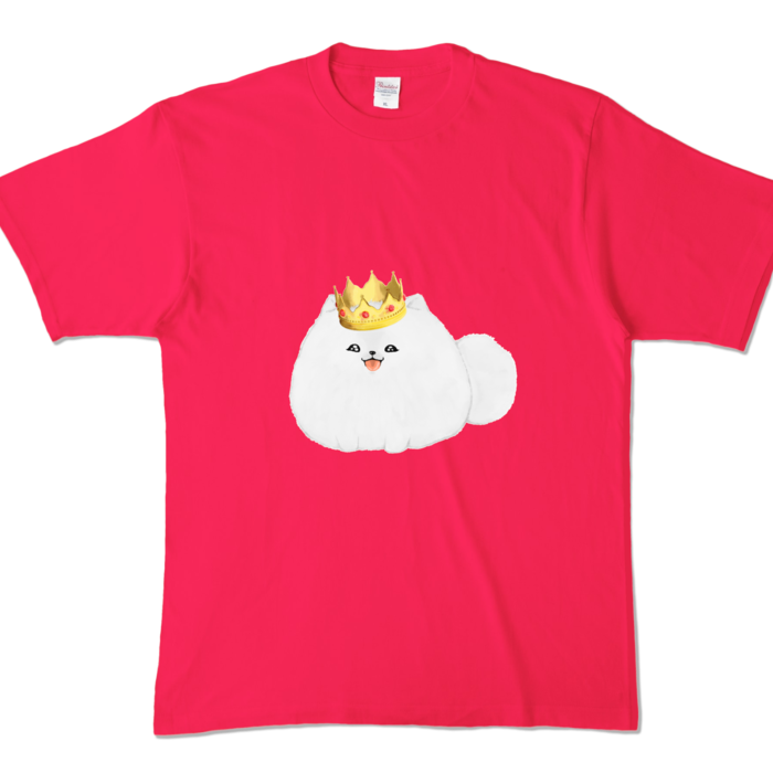 カラーTシャツ - XL - ホットピンク (濃色)