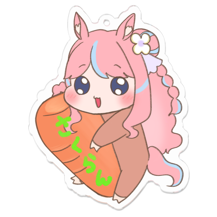 アクリルキーホルダー - 70 x 70 (mm)