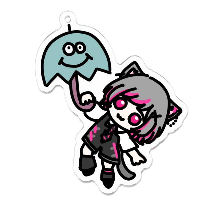 アクリルキーホルダー - 70 x 70 (mm)