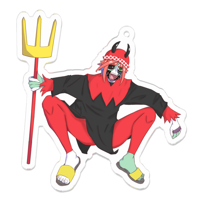 アクリルキーホルダー - 70 x 70 (mm)