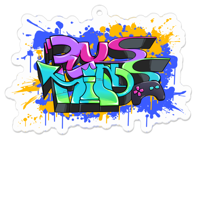 アクリルキーホルダー - 70 x 70 (mm)