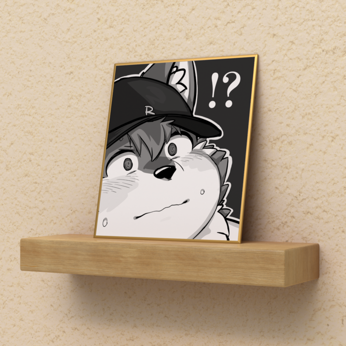 色紙 - ミニ（H135 × W120mm）