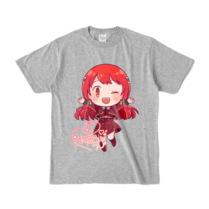 カラーTシャツ - S - 杢グレー (濃色)