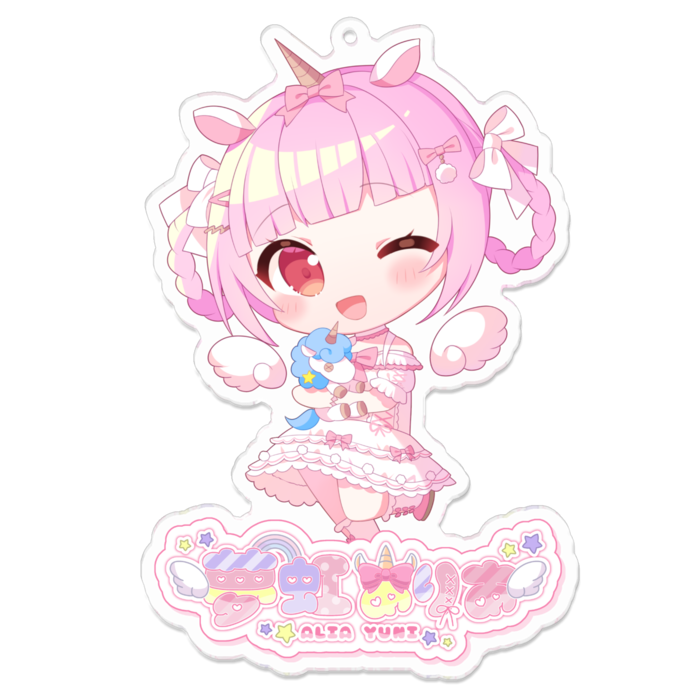 アクリルキーホルダー - 100 x 100 (mm)