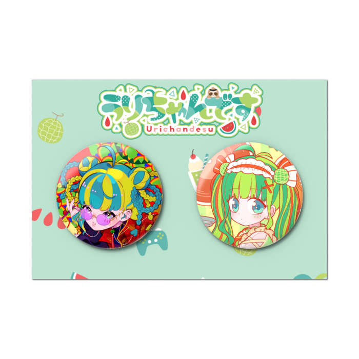 缶バッジセット - 2個セット