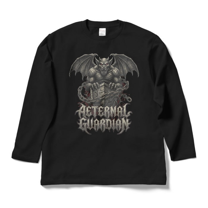 ロングスリーブTシャツ - L - ブラック