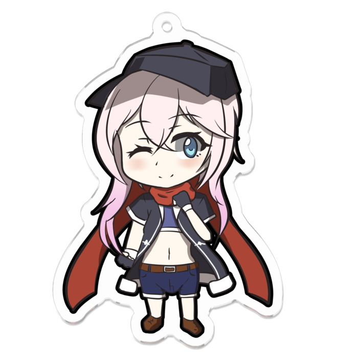 アクリルキーホルダー - 70 x 70 (mm)