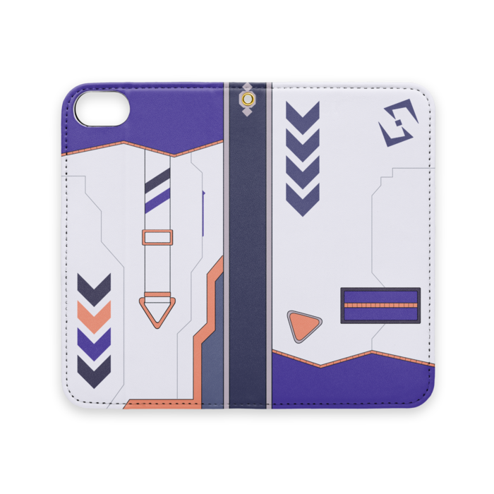 手帳型iPhoneケース（ベルトなし） - iPhone 8 / 7 / SE2 - ストラップ穴 あり