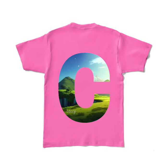 カラーTシャツ - L - ピンク (濃色)