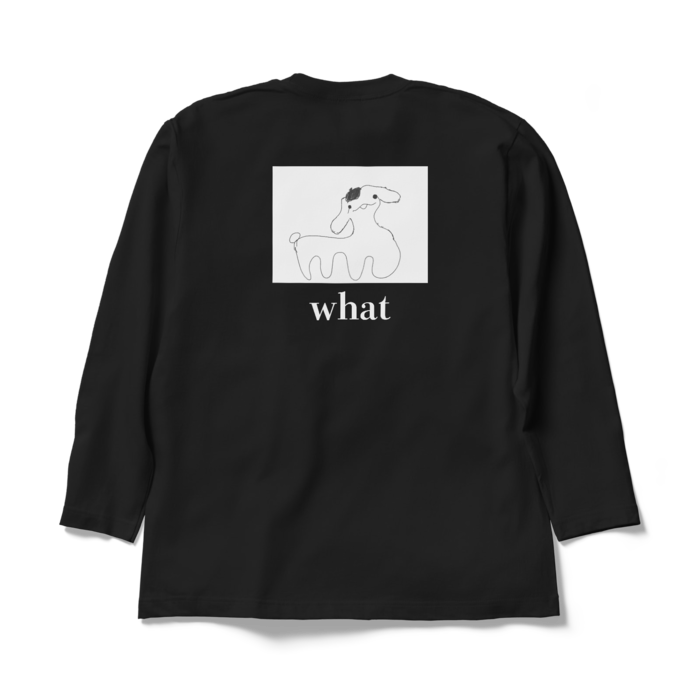 ロングスリーブTシャツ - XL - ブラック