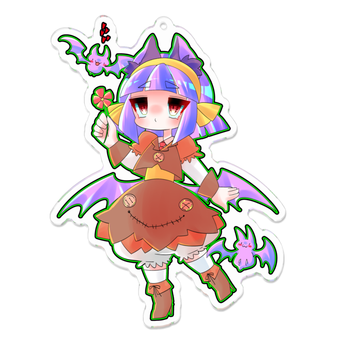 アクリルキーホルダー - 100 x 100 (mm)