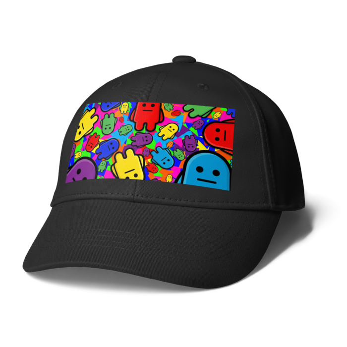 キャップ - ブラック