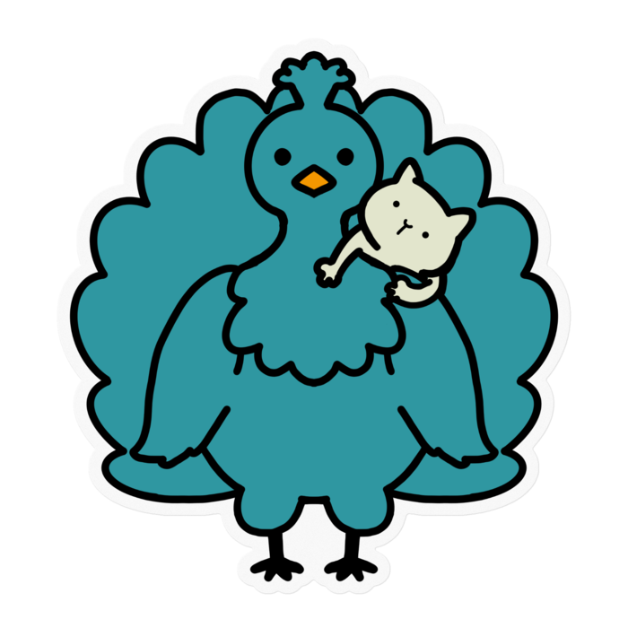 ステッカー - 100 x 100 (mm)