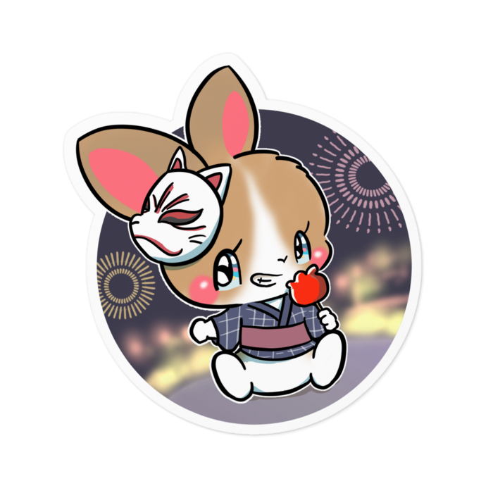 ステッカー - 100 x 100 (mm)