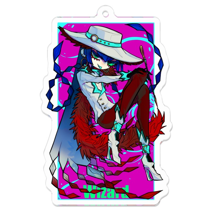 アクリルキーホルダー - 70 x 70 (mm)