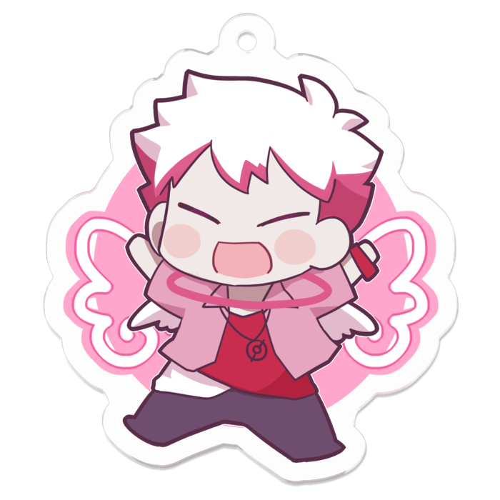 夏服ちび天使 - 50 x 50 (mm)