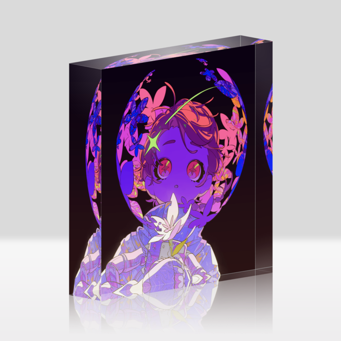 アクリルブロック - 100x100mm