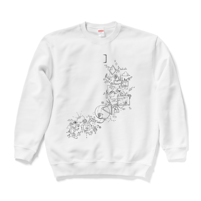 スウェット - L - ホワイト