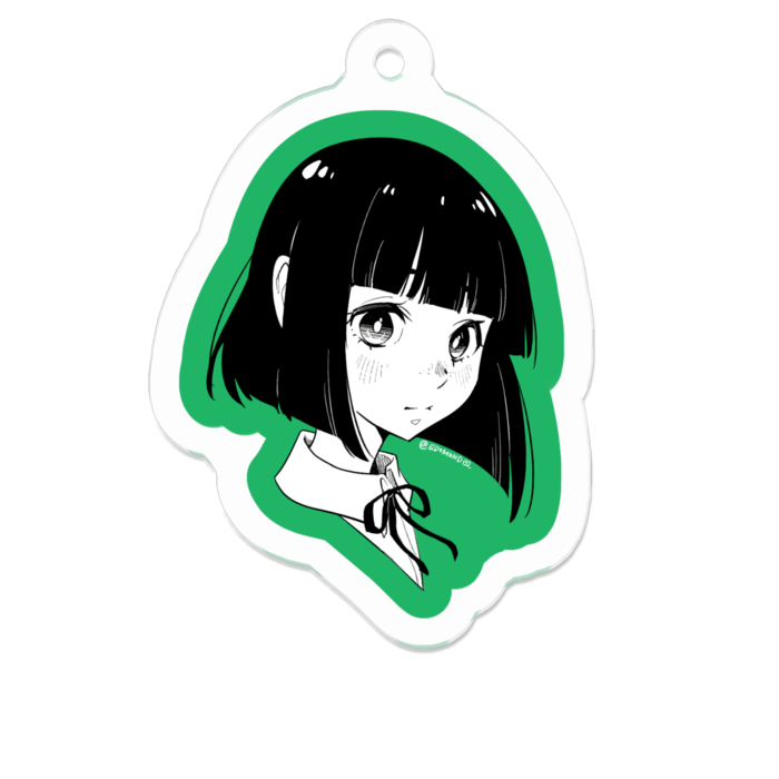 アクリルキーホルダー - 50 x 50 (mm)
