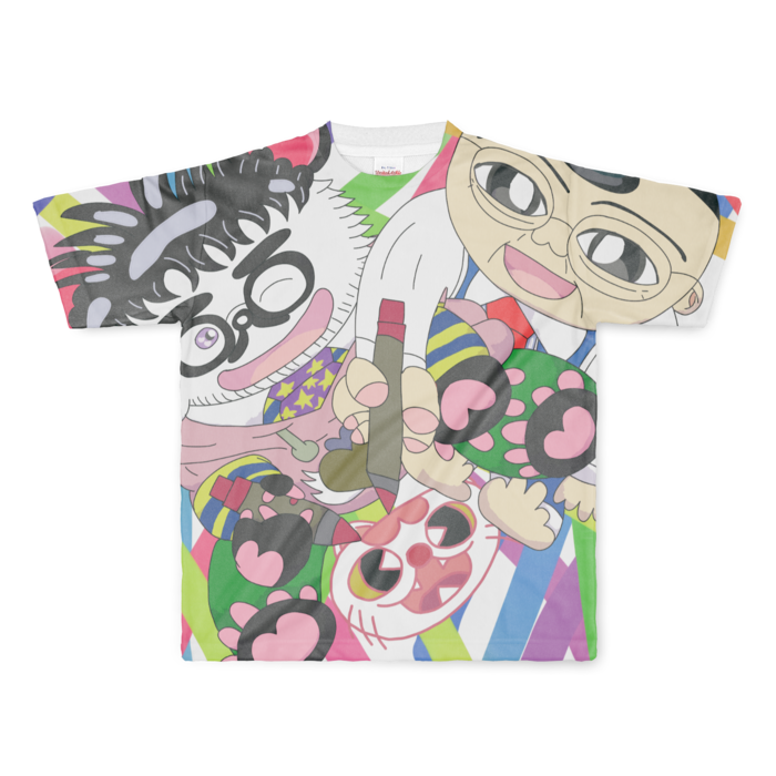 フルグラフィックTシャツ - L - 両面印刷
