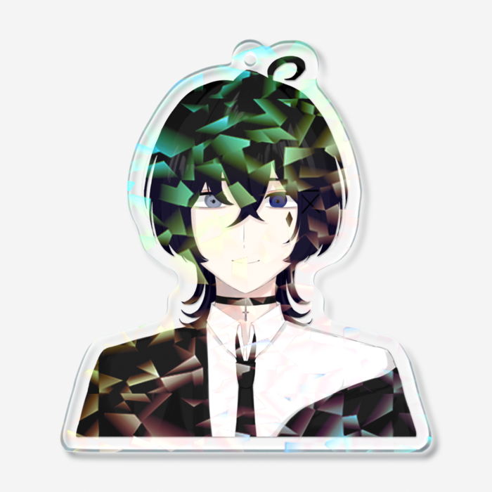 ホログラムアクリルキーホルダー - 70 × 70mm
