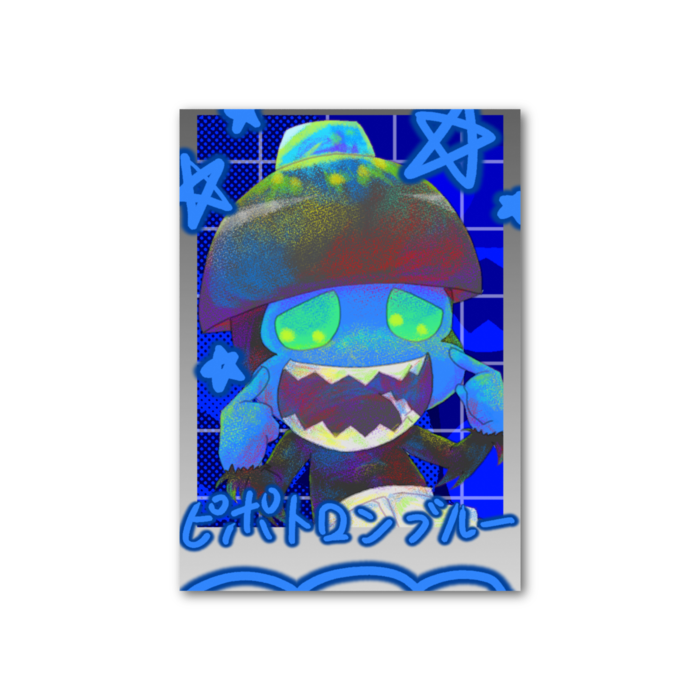 フォト風カード - 縦 - 片面