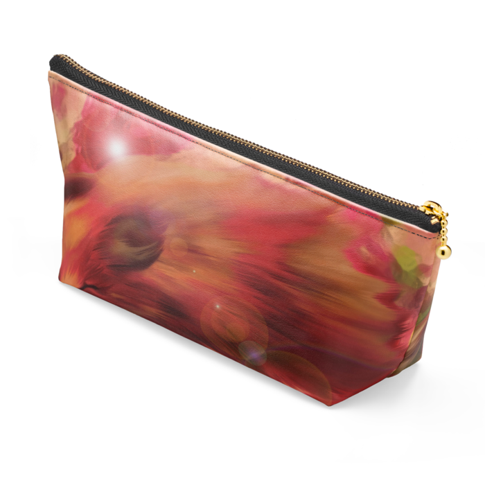 ポーチ - 長さ21.5cm / 高さ10cm - ブラック